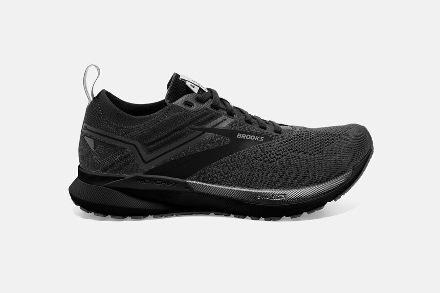 Brooks Ricochet 3 Road Running Shoes Womens Black 475892-BUG